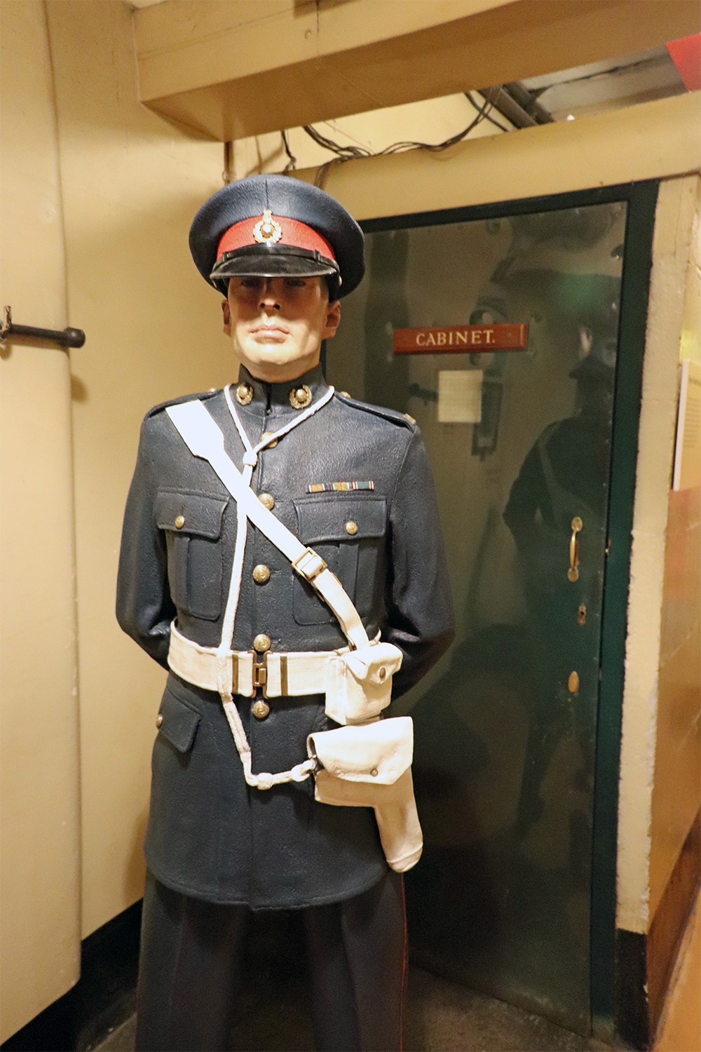 Guard at the Imperial War Museums