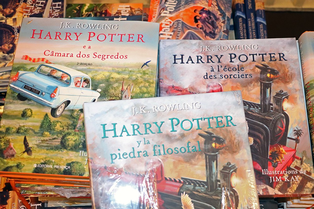 Harry Potter Copies in the Livraria Lello