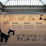 Poussy at Brussels Comic Book Musuem - Musee De La Bd StripMusuem Comics Art Museum