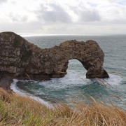 South West England Durdle Door on the Jurassic Coast