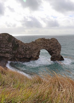 South West England Durdle Door on the Jurassic Coast