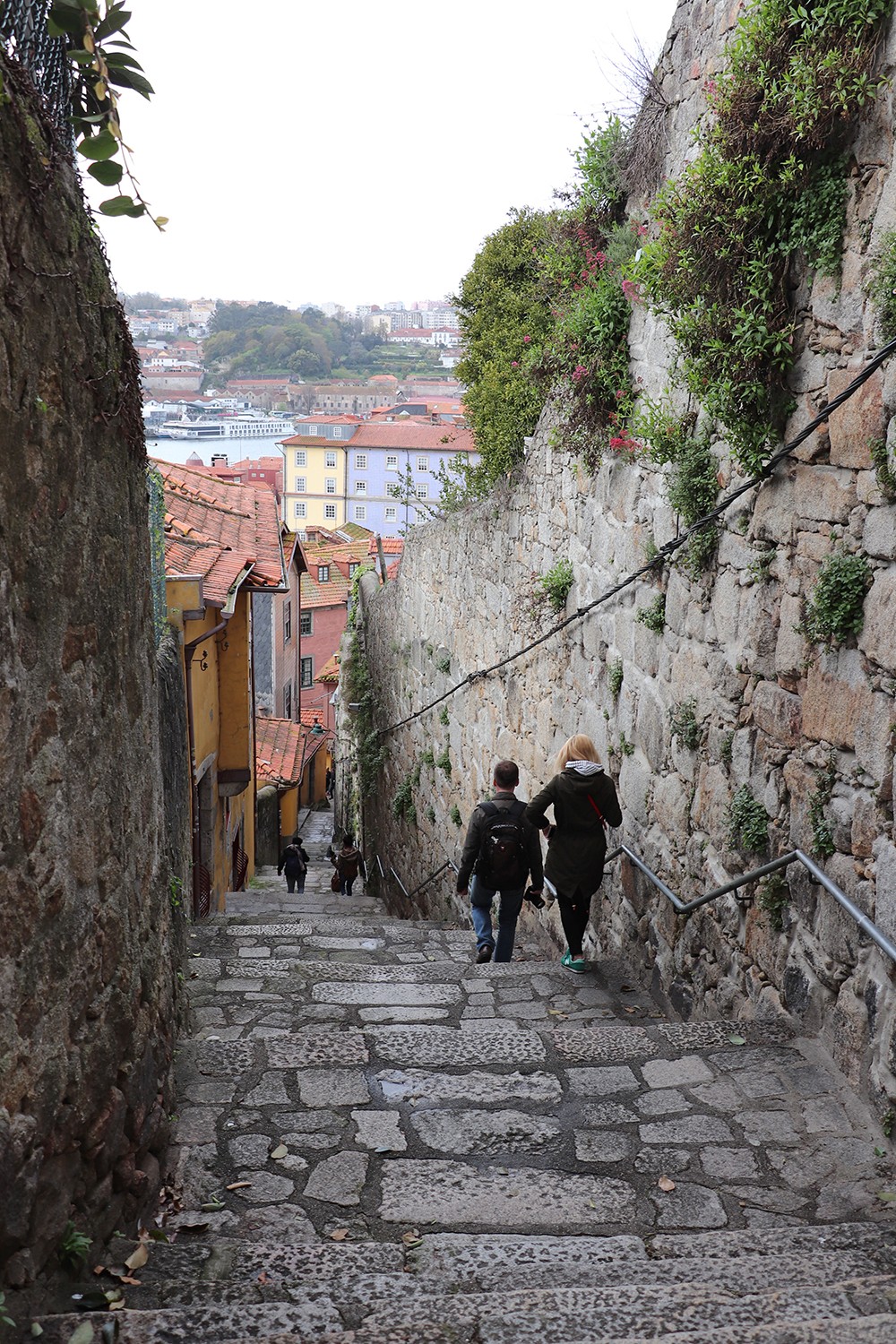 Stairs of the Cais da Ribeira