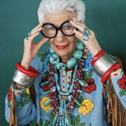 Style Icon Iris Apfel in Turquouise