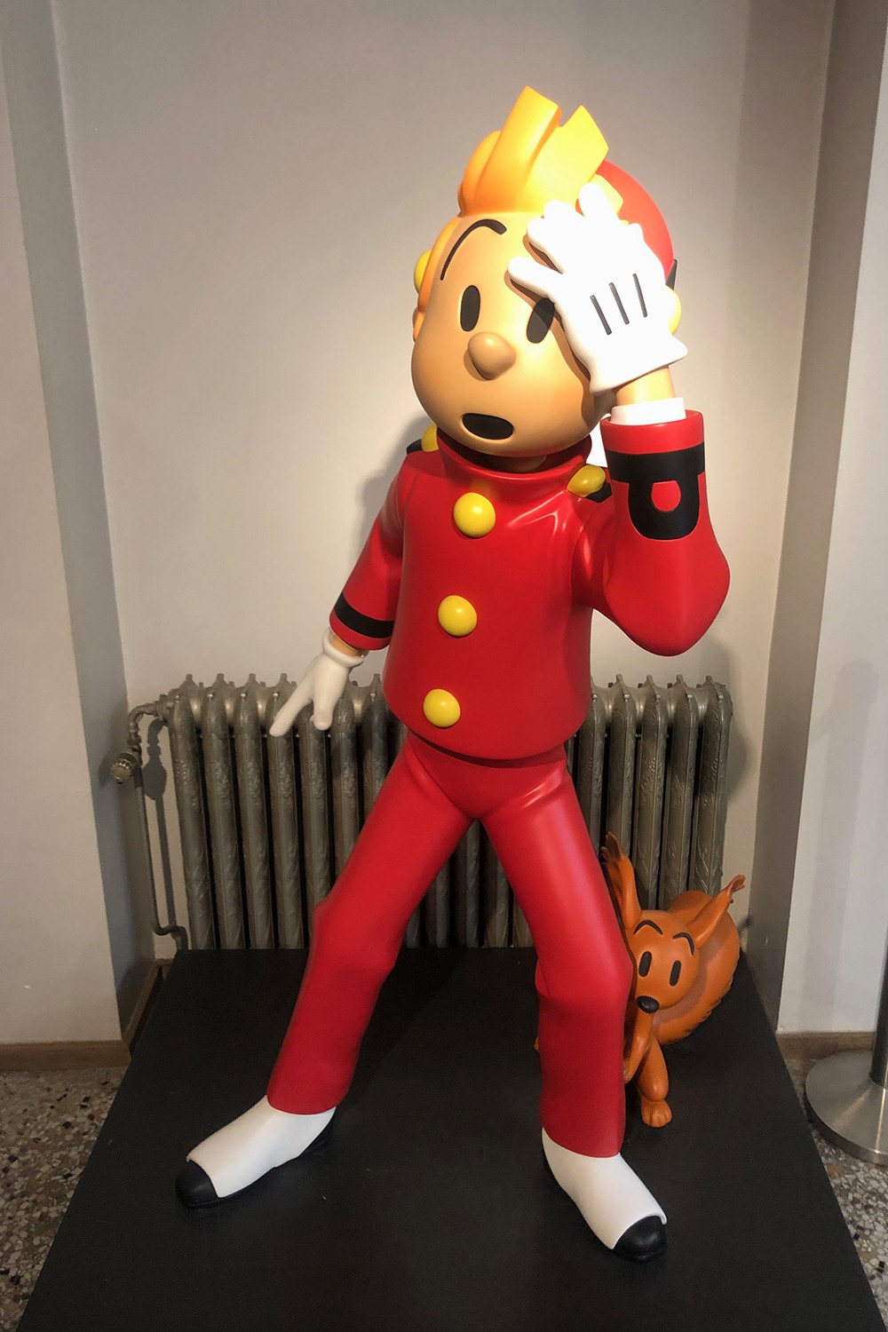 Tin Tin at Brussels Comic Book Musuem - Musee De La Bd StripMusuem Comics Art Museum