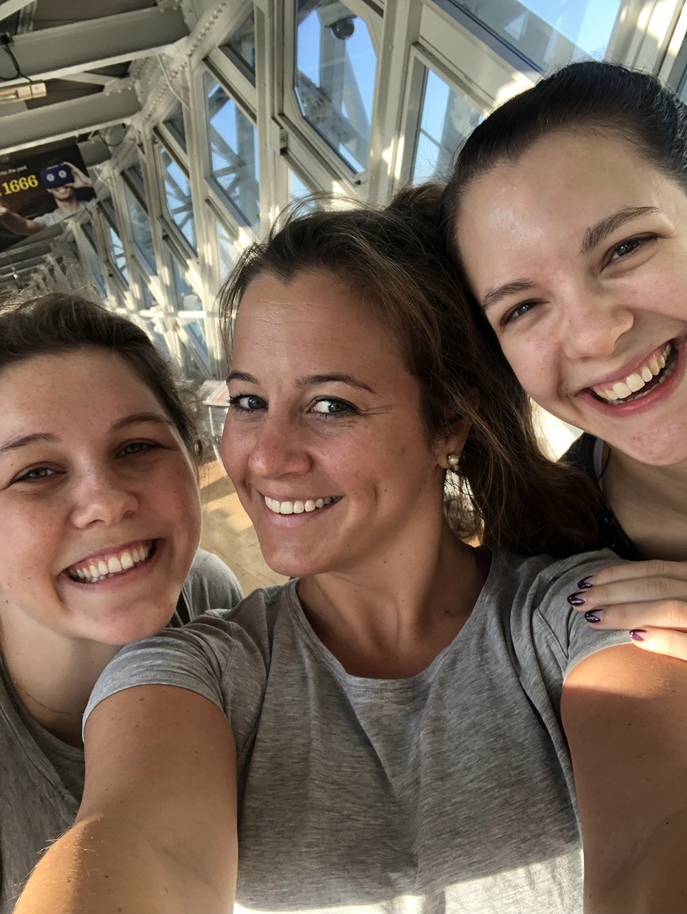 Tower Bridge Yoga Group Selfie