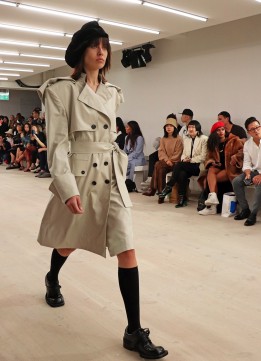 Trench Coat at Hazzy's London Fashion Show