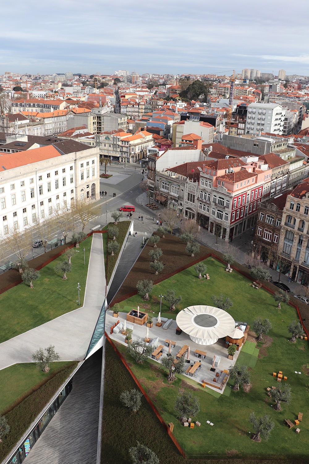 View from Clérigos Church