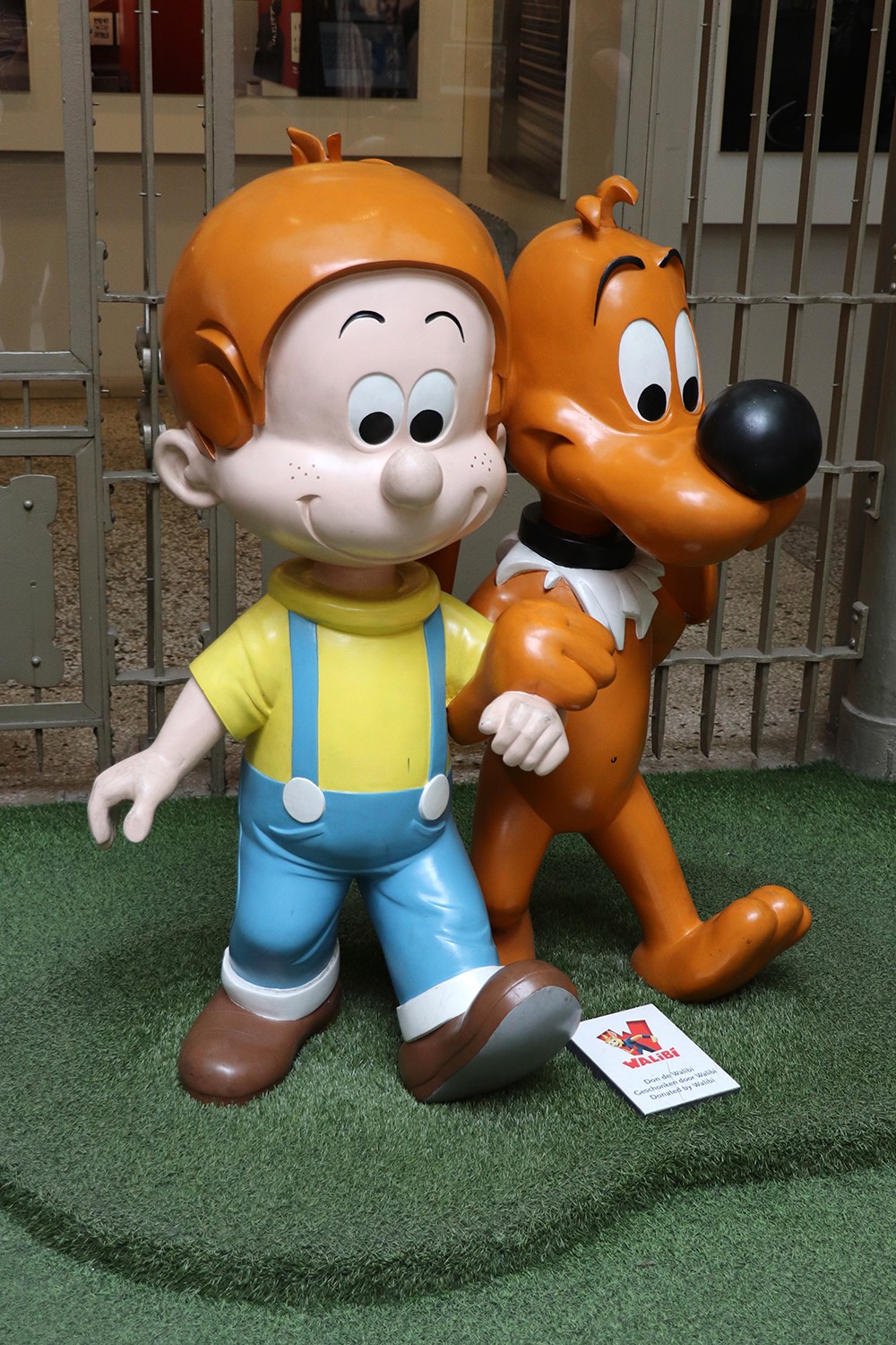 Walibi at Brussels Comic Book Musuem - Musee De La Bd StripMusuem Comics Art Museum