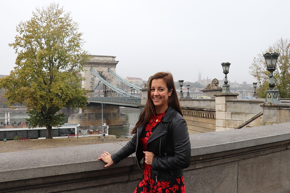 All Saints Leather Jacket in Budapest