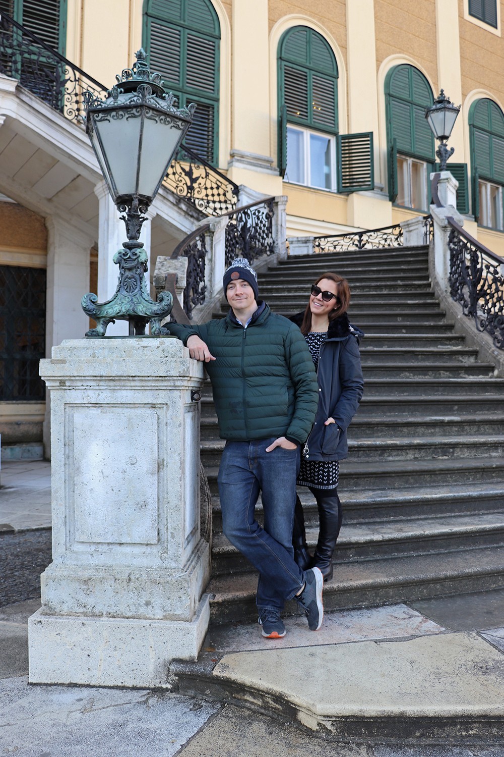 Black and White in Vienna with Kevin