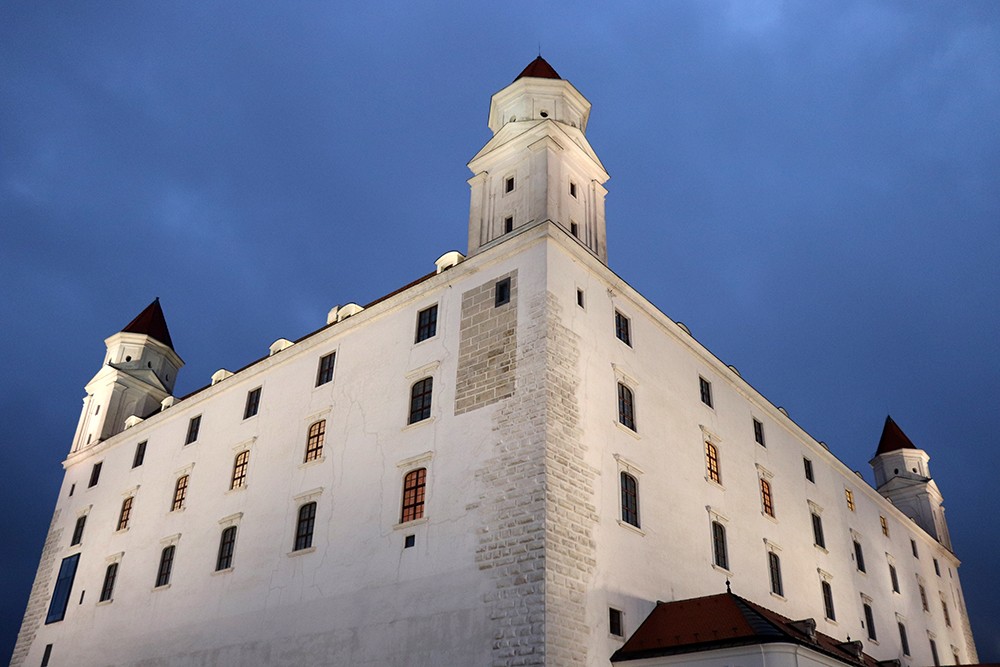 Bratislava Castle at Dusk