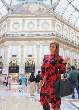 London Blogger at the Galleria Vittorio Emanuele II