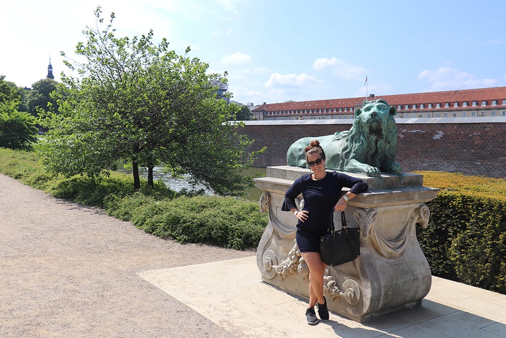 Navy Dress in Copenhagen
