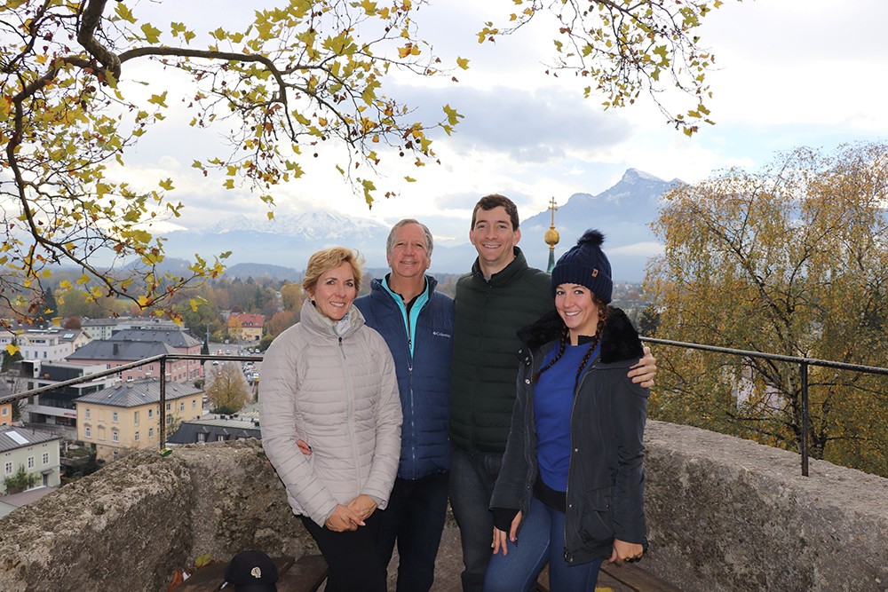 Sound of Music Bike Tour - Untersberg Mountain Christmas Card