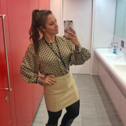 Sparkles and Shoes - Fall 2019 Purchases - Camel Skirt