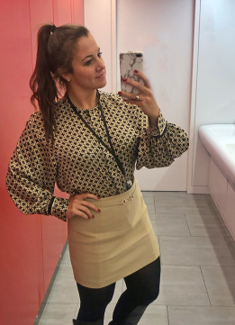 Sparkles and Shoes - Fall 2019 Purchases - Camel Skirt