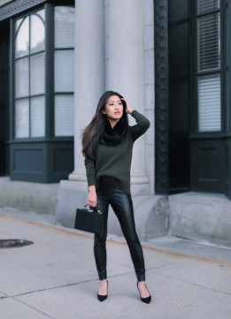 Style Leather Leggings - Jean of Extra Petite