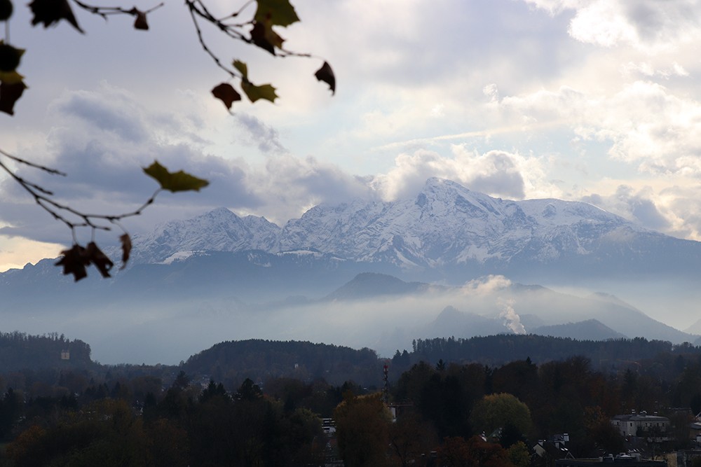Untersberg Mountain Over Salzburg