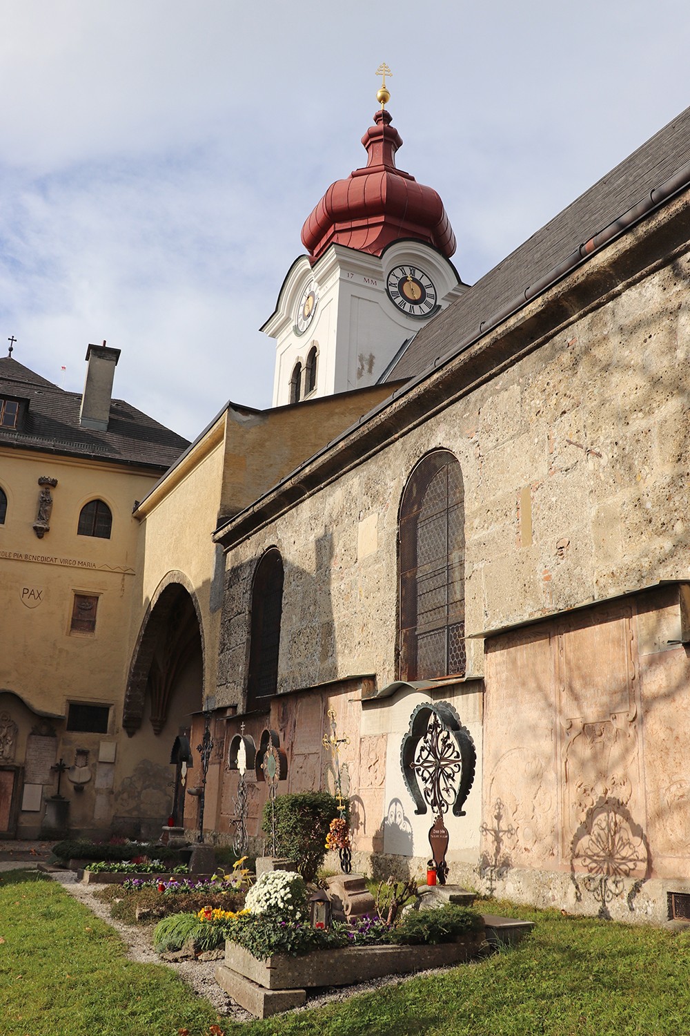the Nonnberg Abbey Covent - Gardens