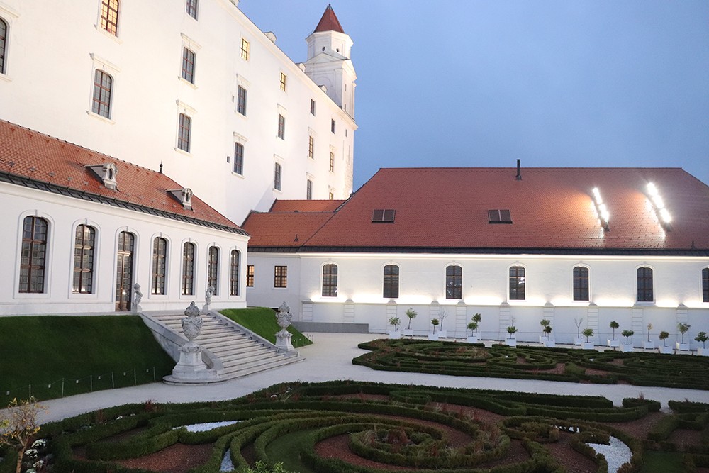 Bratislava Castle at Twilight