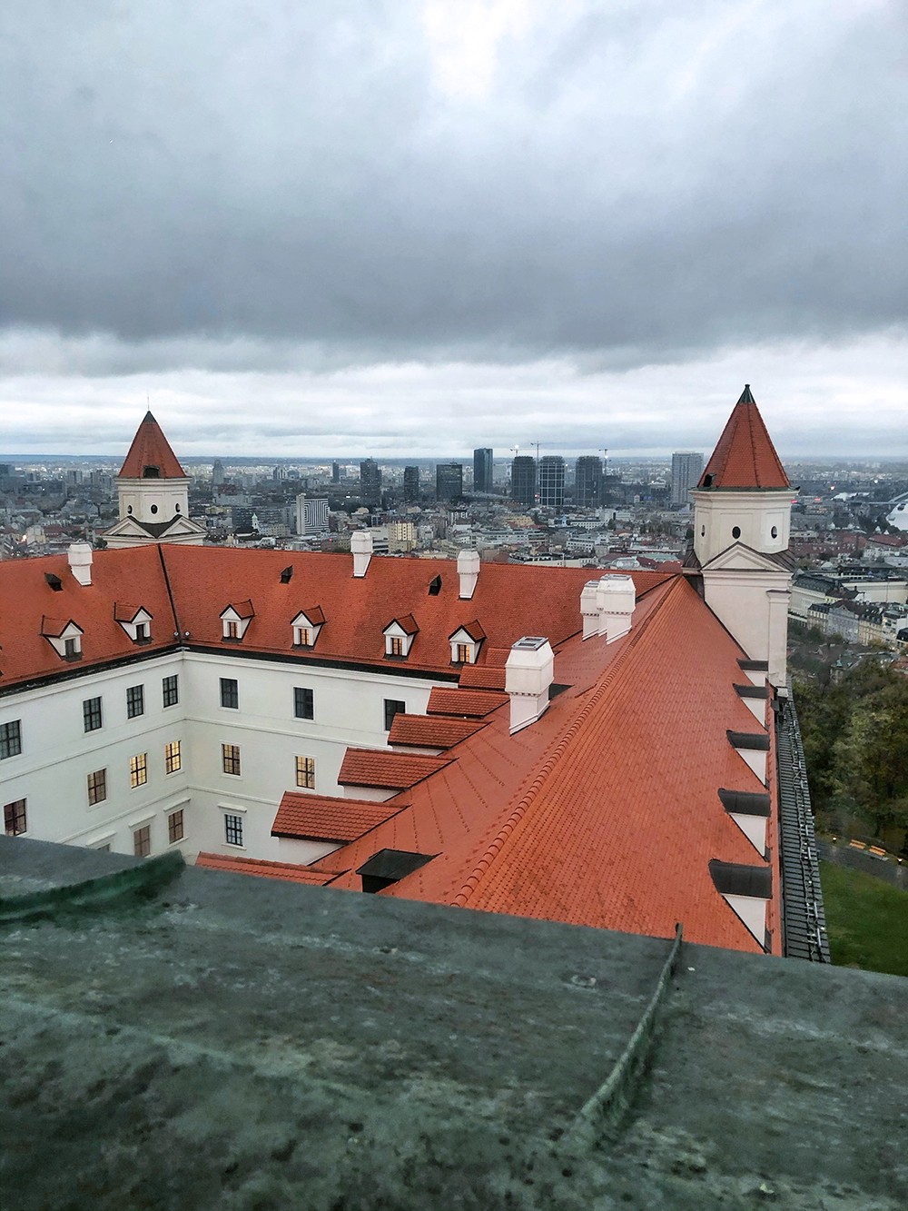 Bratislava Castle from the Tower