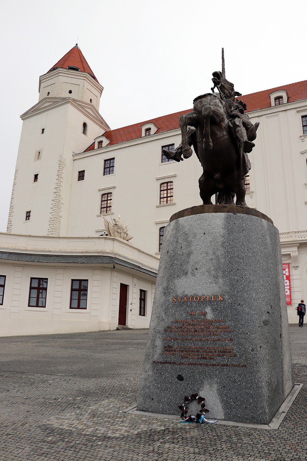 Front of Bratislava Castle