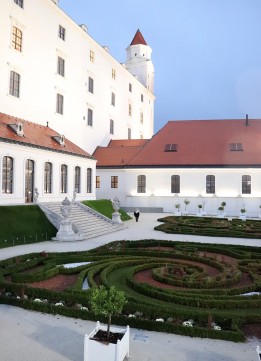 Gardens at Bratislava Castle