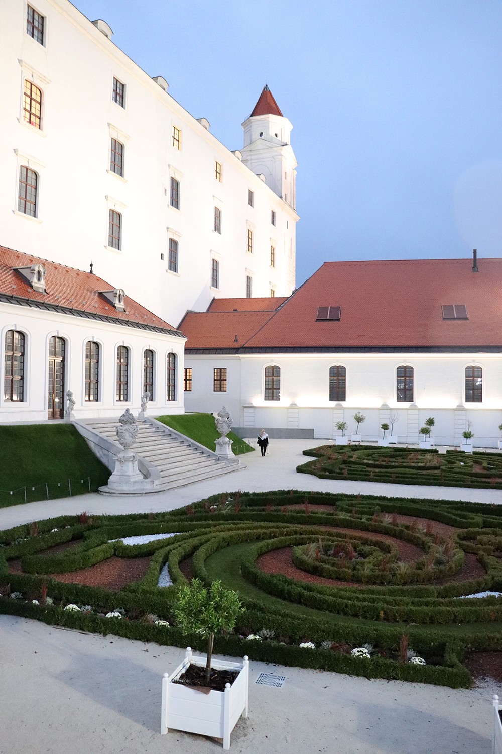 Gardens at Bratislava Castle