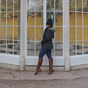 Salzburg Biking Outfit in Barbour International Outlaw Hooded Jacket