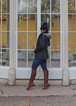 Salzburg Biking Outfit in Barbour International Outlaw Hooded Jacket