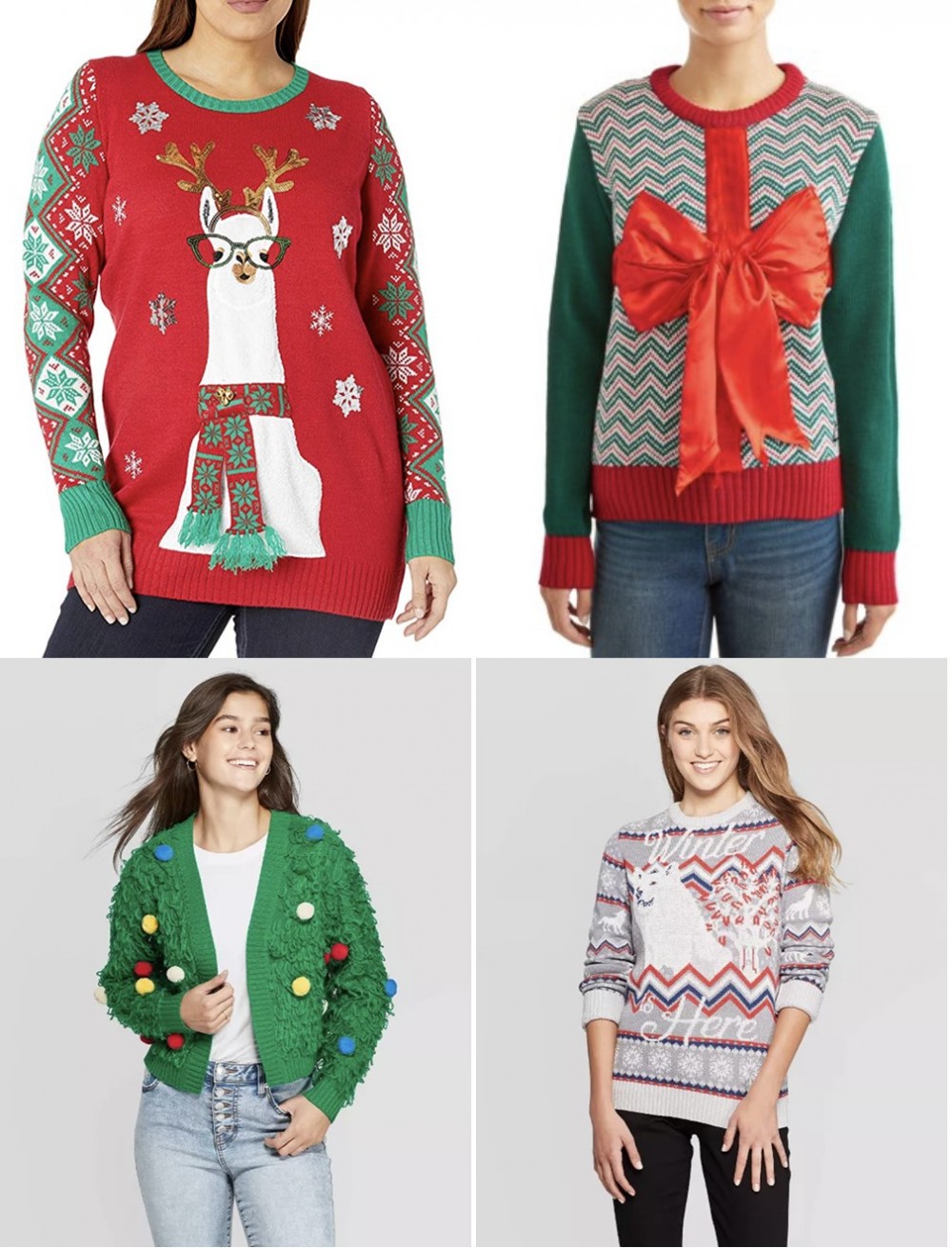 Sparkles and Shoes - Ugly Chritmas Sweaters 2019 - Option One