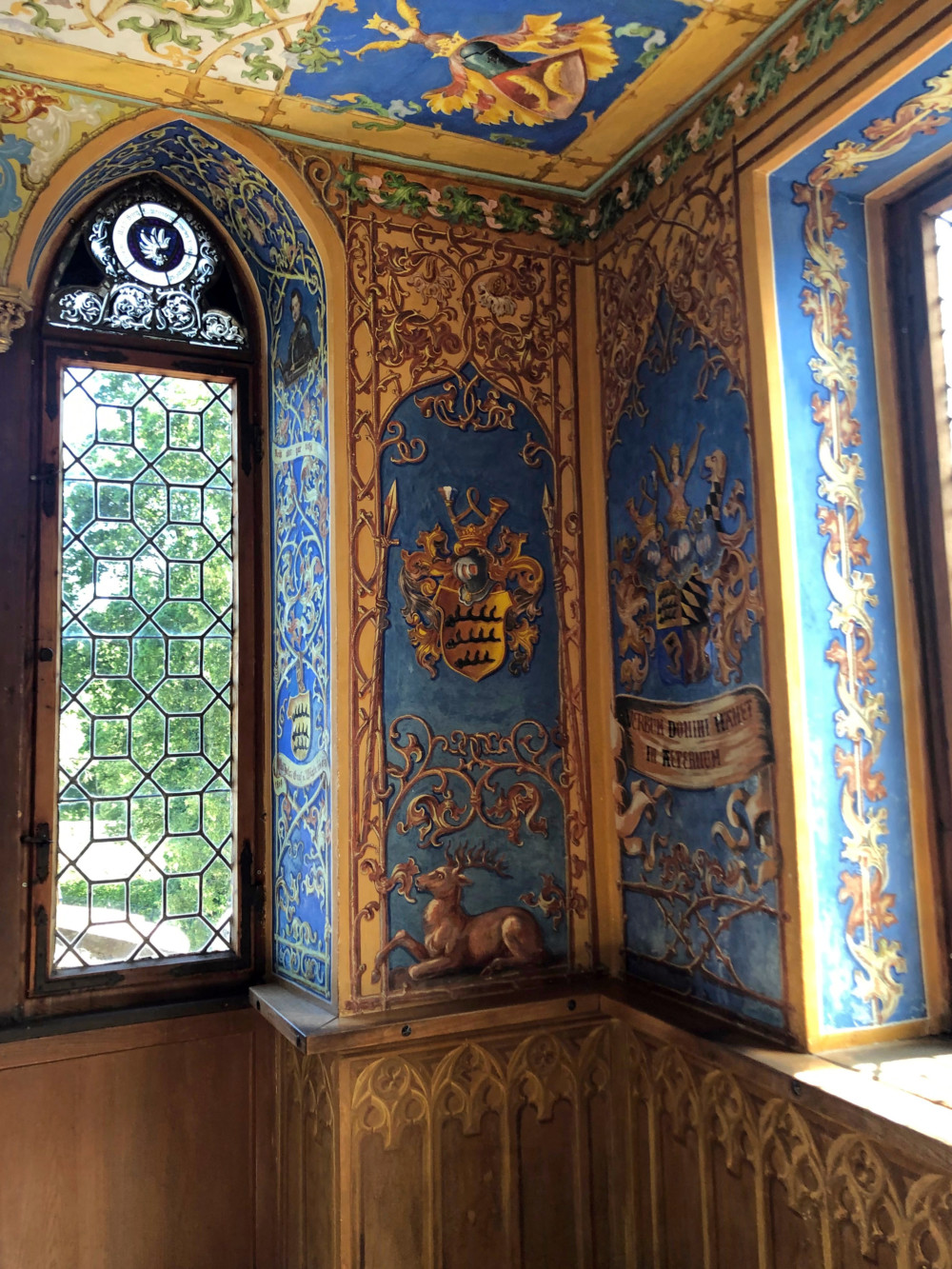 The Knight's Hall in Lichtenstein Castle