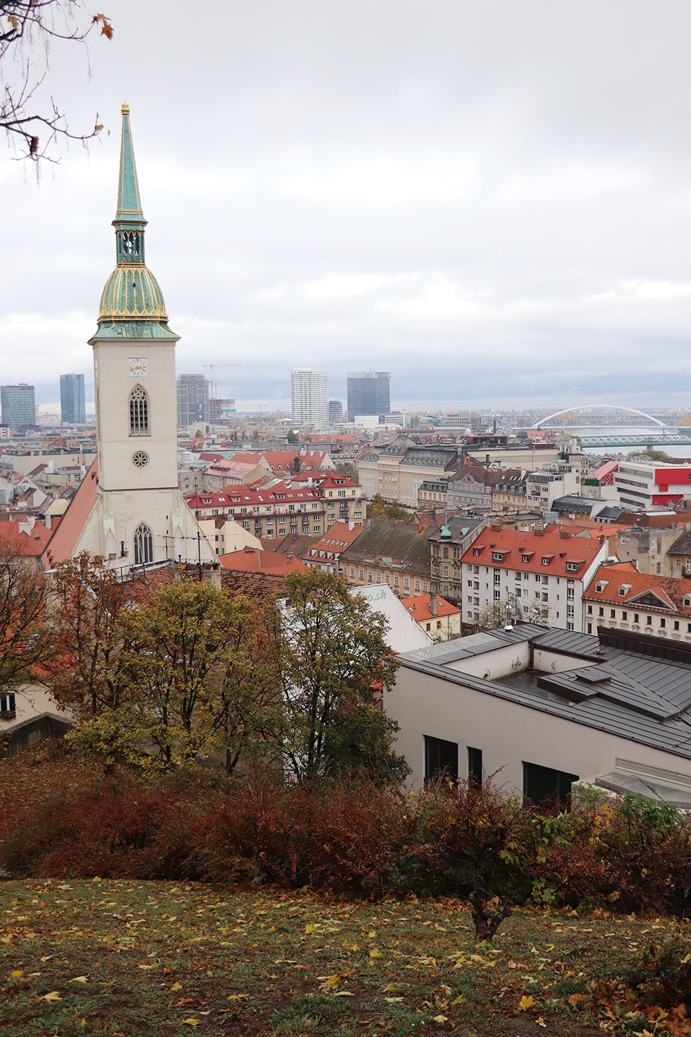 View of Bratislava from the Castle