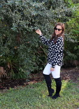 Black and White Look - London Fashion Blogger in Marc Jacobs