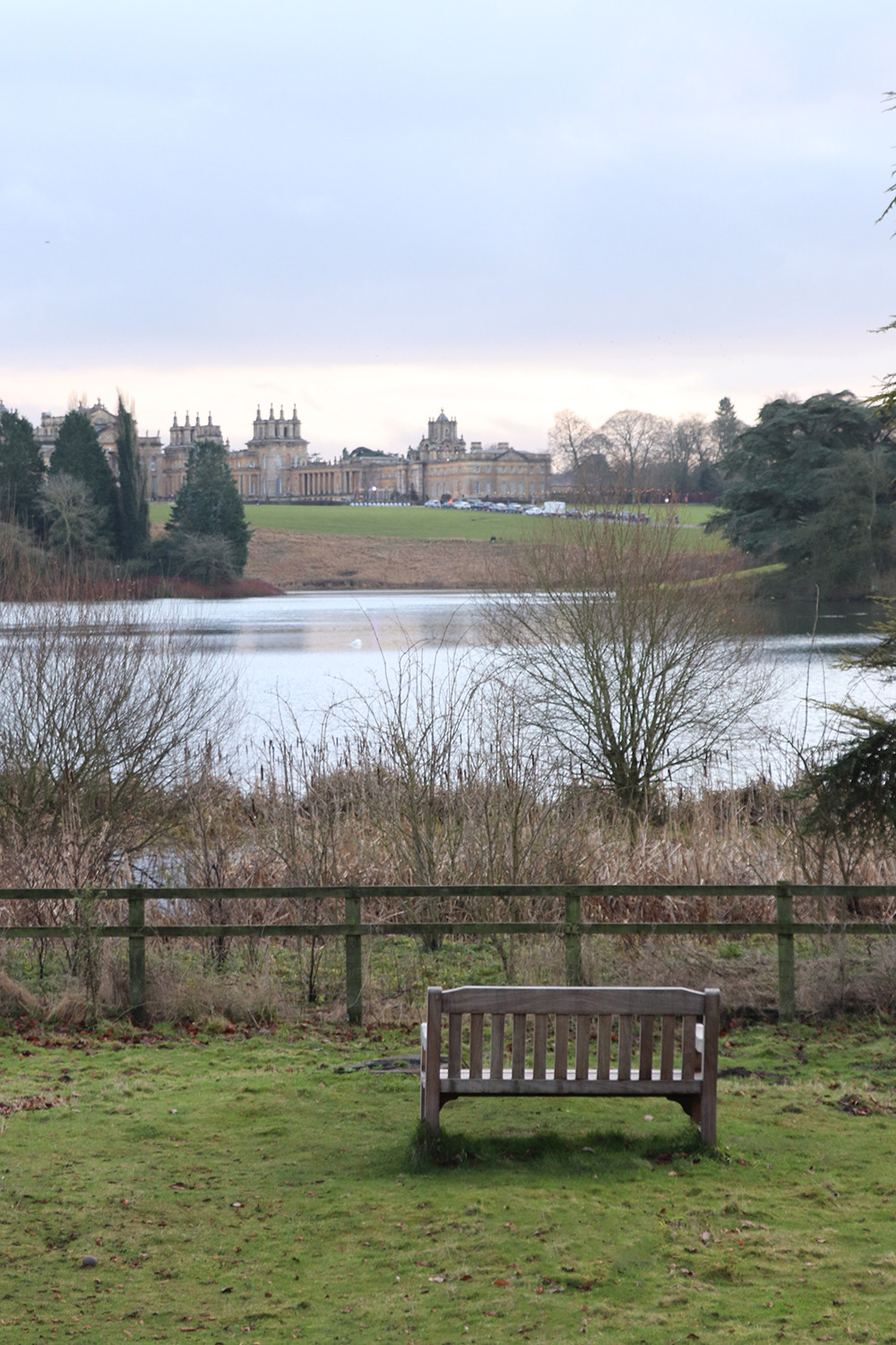 Blenheim from the Gardens
