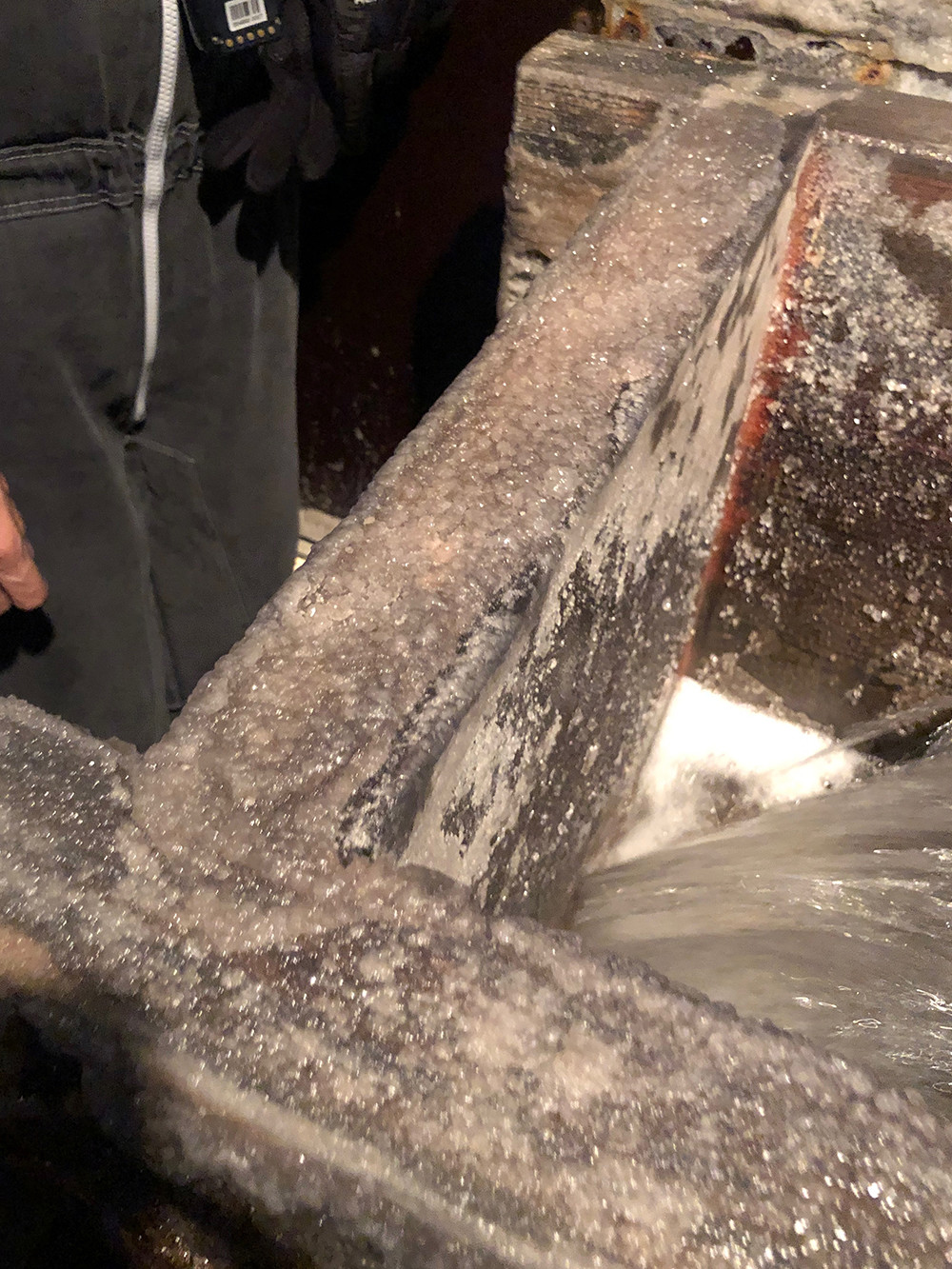 Brackish Water in the Salzburg Salt Mine