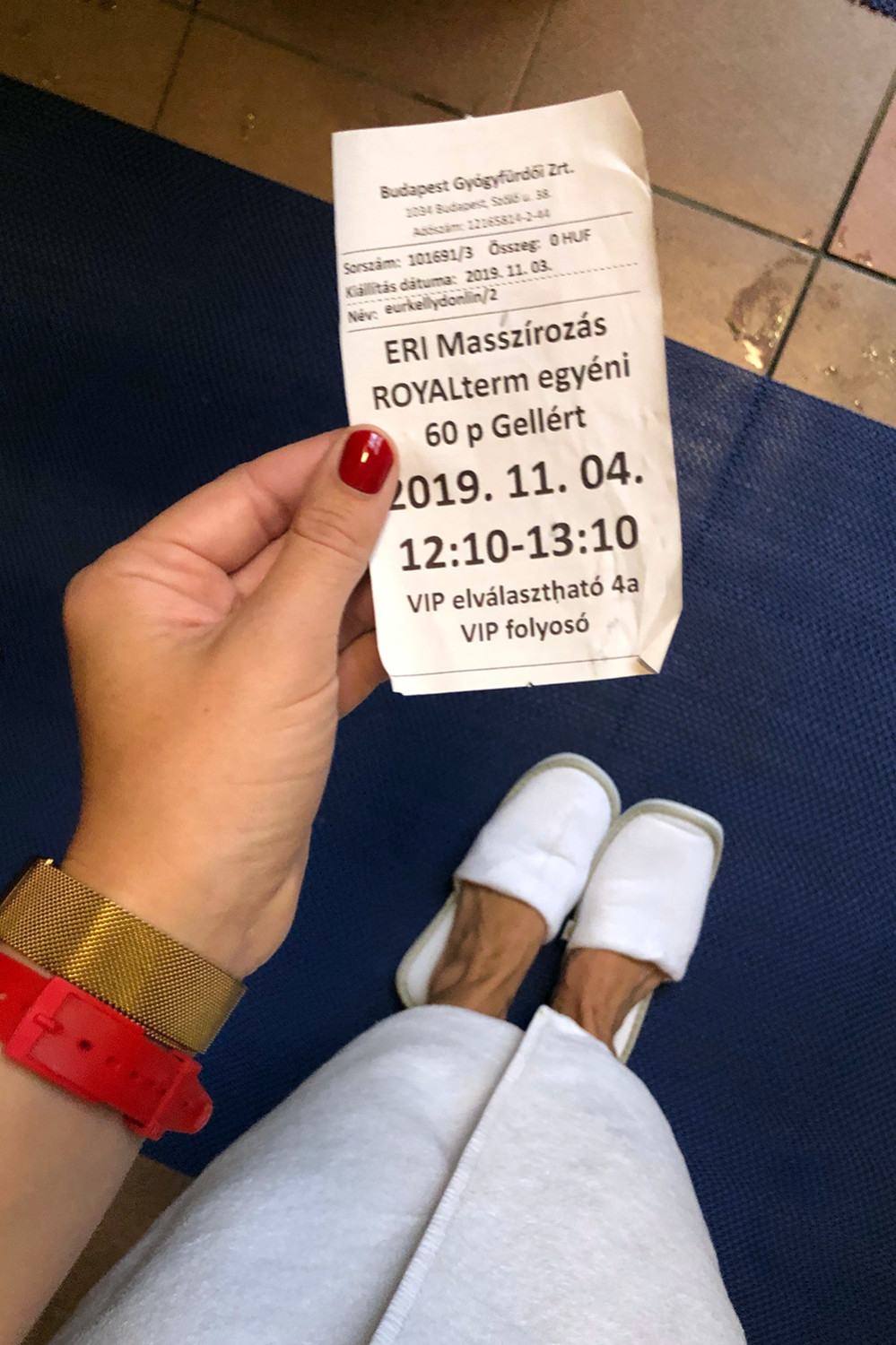 Budapest Baths - Gellert Thermal Bath Massage Ticket