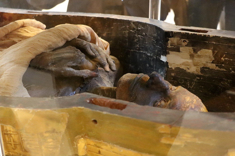Egyptian Museum Thuyas Mummy