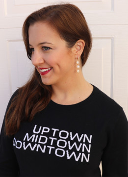 Halogen x Atlantic-Pacific Uptown Midtown NYC Sweater