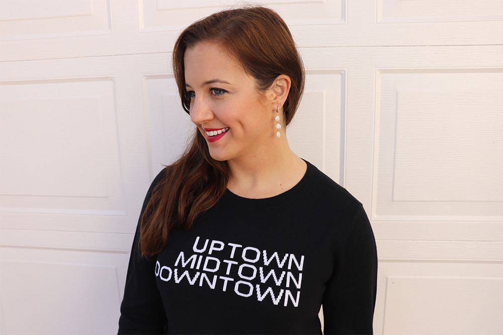 Halogen x Atlantic-Pacific Uptown Midtown NYC Sweater