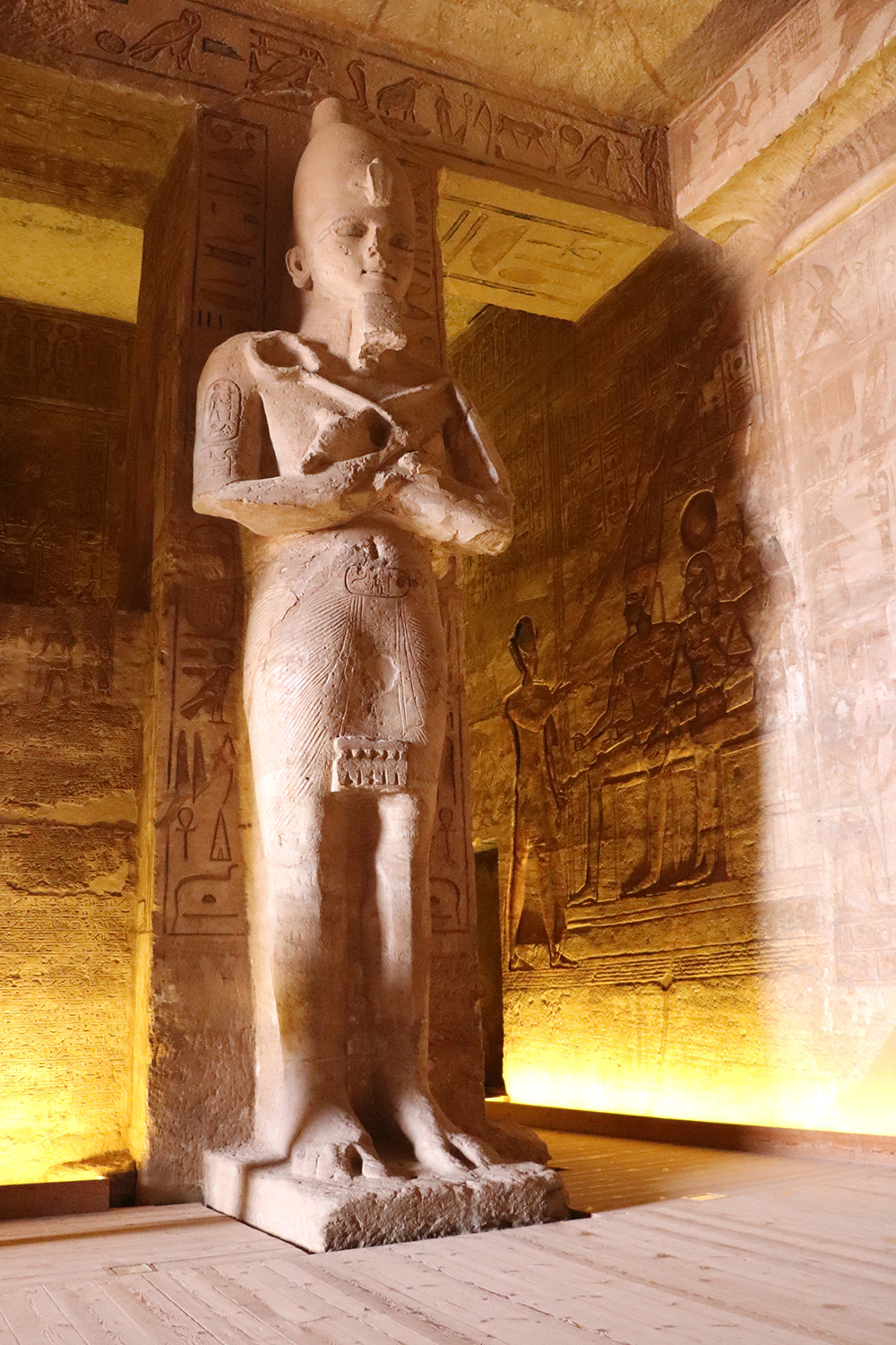 Inside Abu Simbel Temple