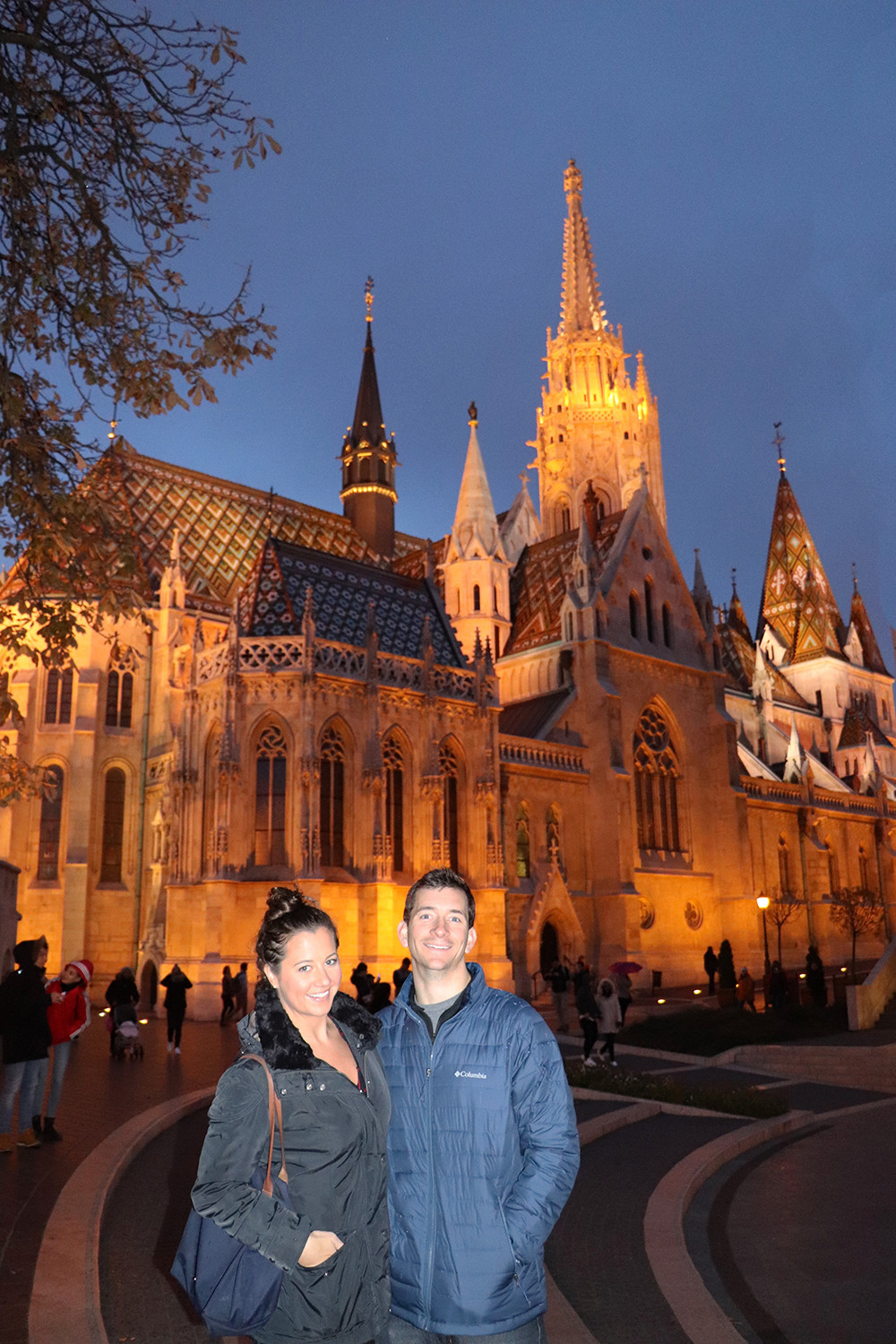Kelly and Kevin at Matthias Church