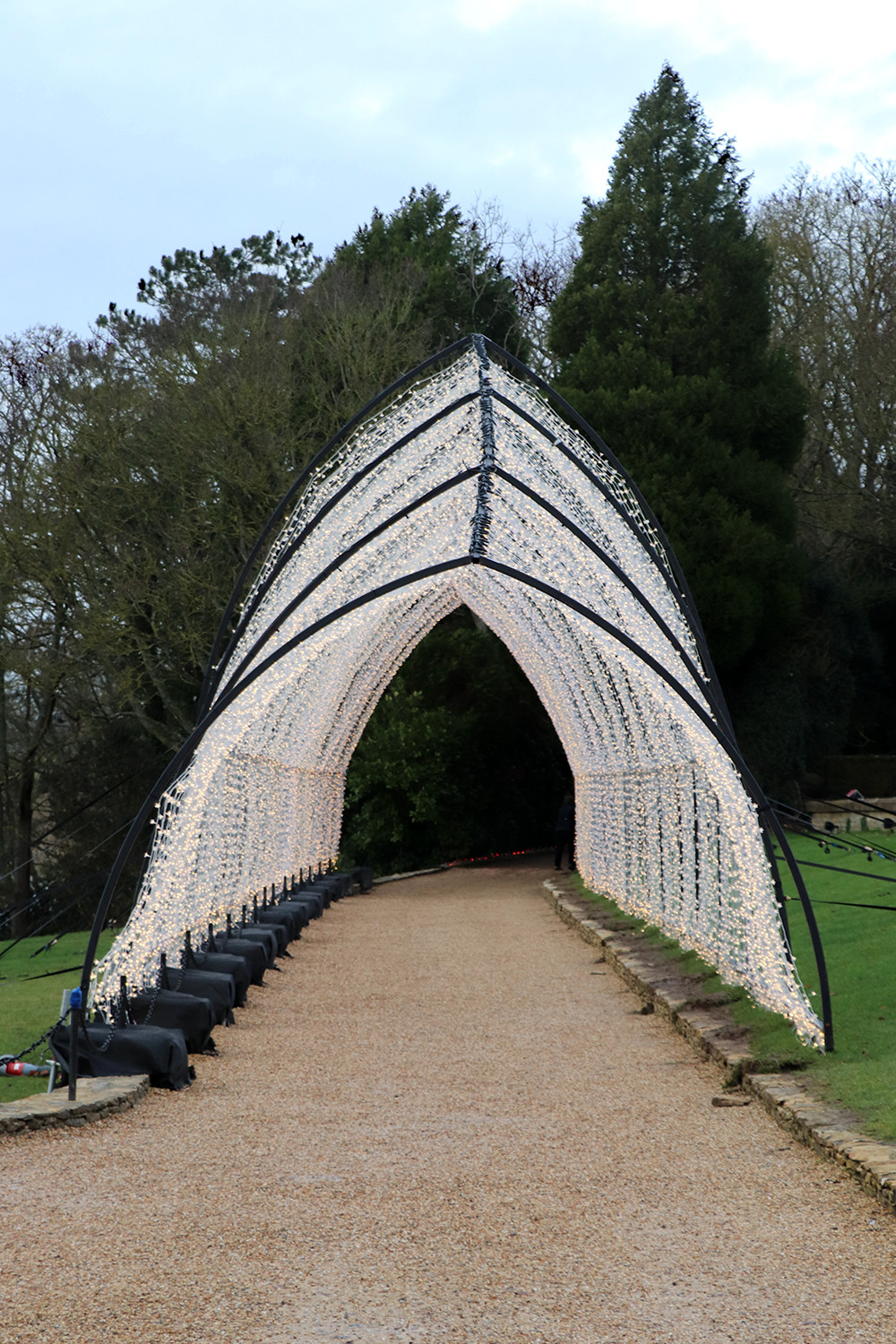 Light Trail at Blenheim Palace