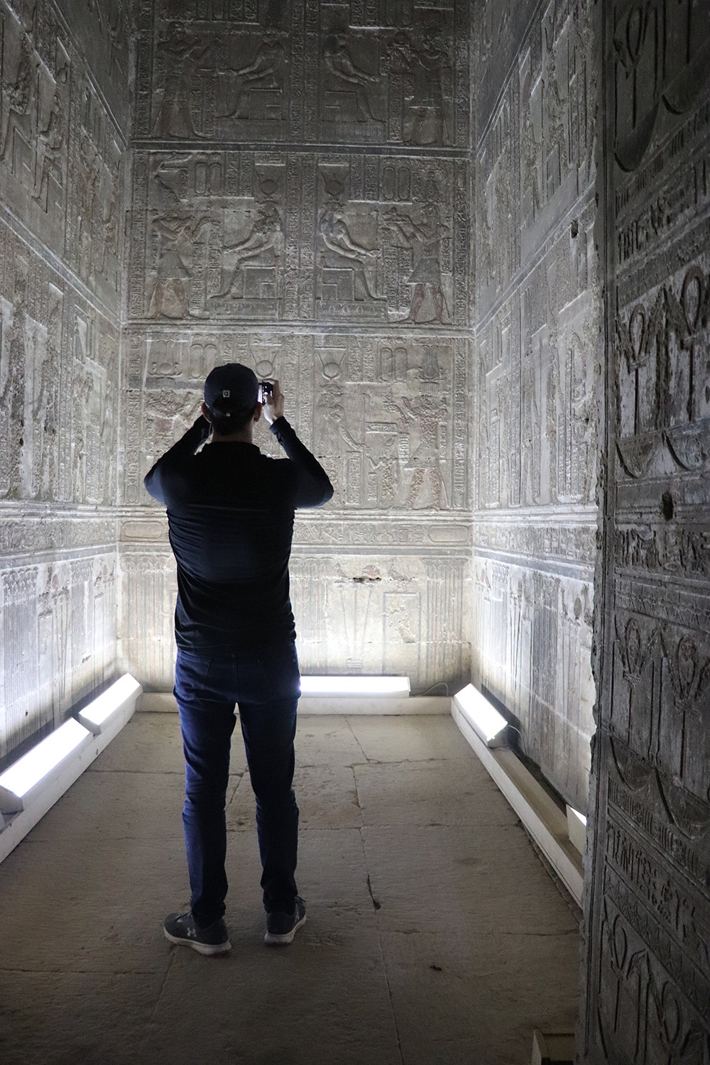 One of the Rooms in the Antechamber at Dendera