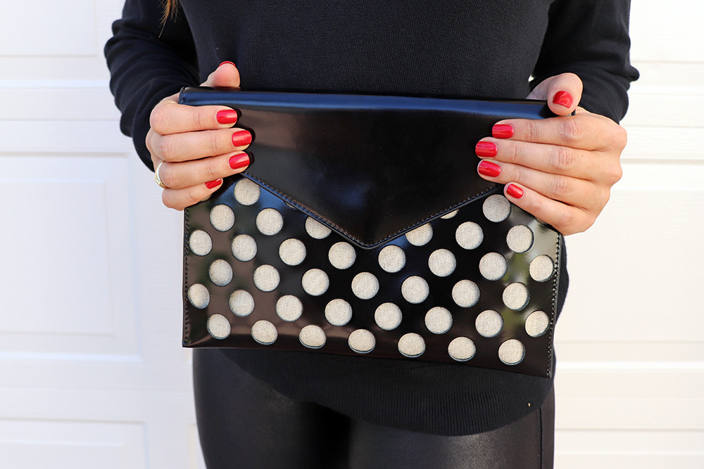 Rebecca Minkoff Perf Leo Clutch