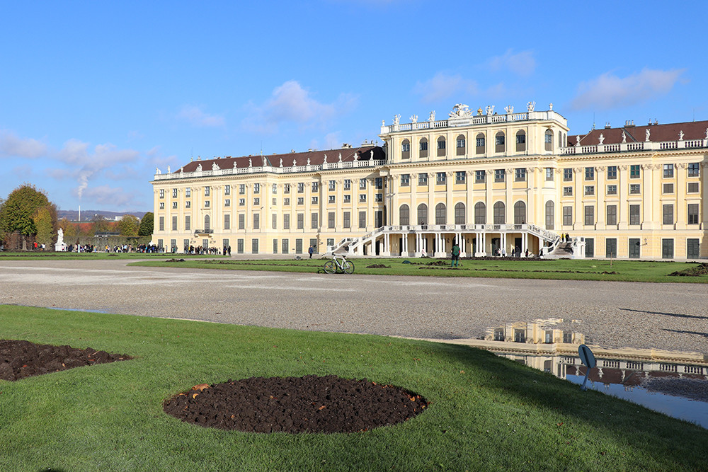Schonbrunn Palace from the Garden
