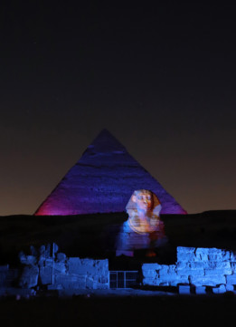 Sound & Light Pyramids Light Show in Giza
