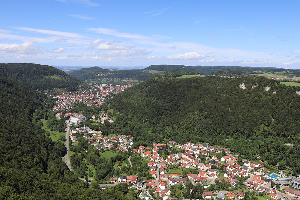View from Lichtenstein Castle