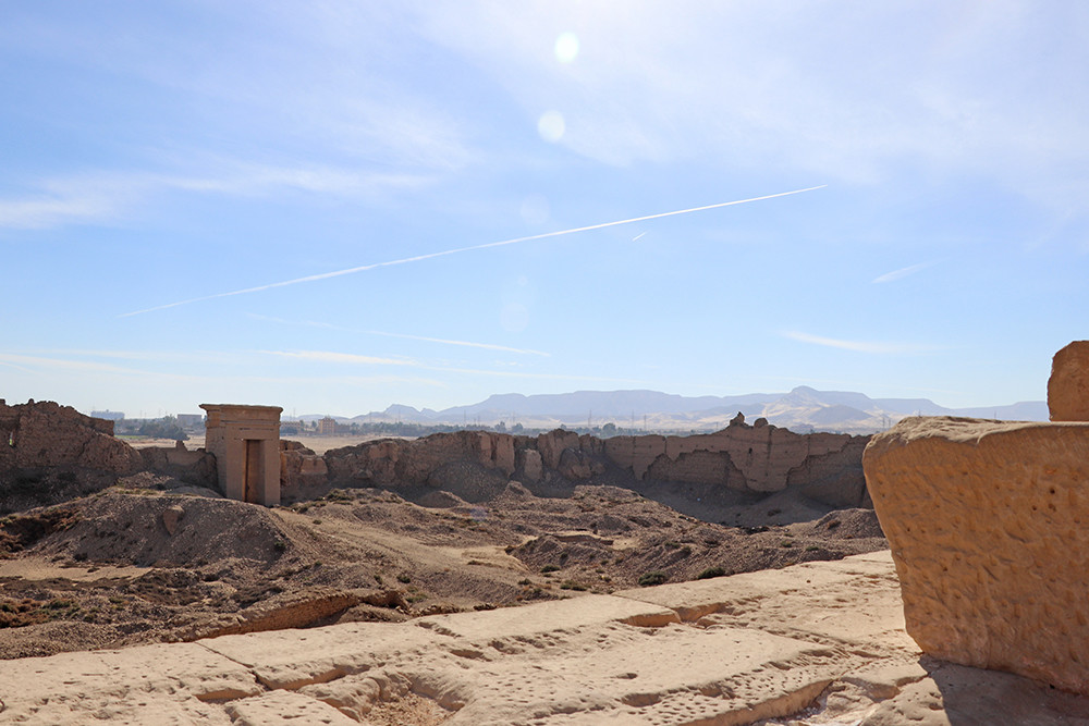 View from the Roof at Dendera