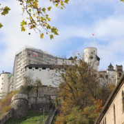 View of the Hohensalzburg Fortress